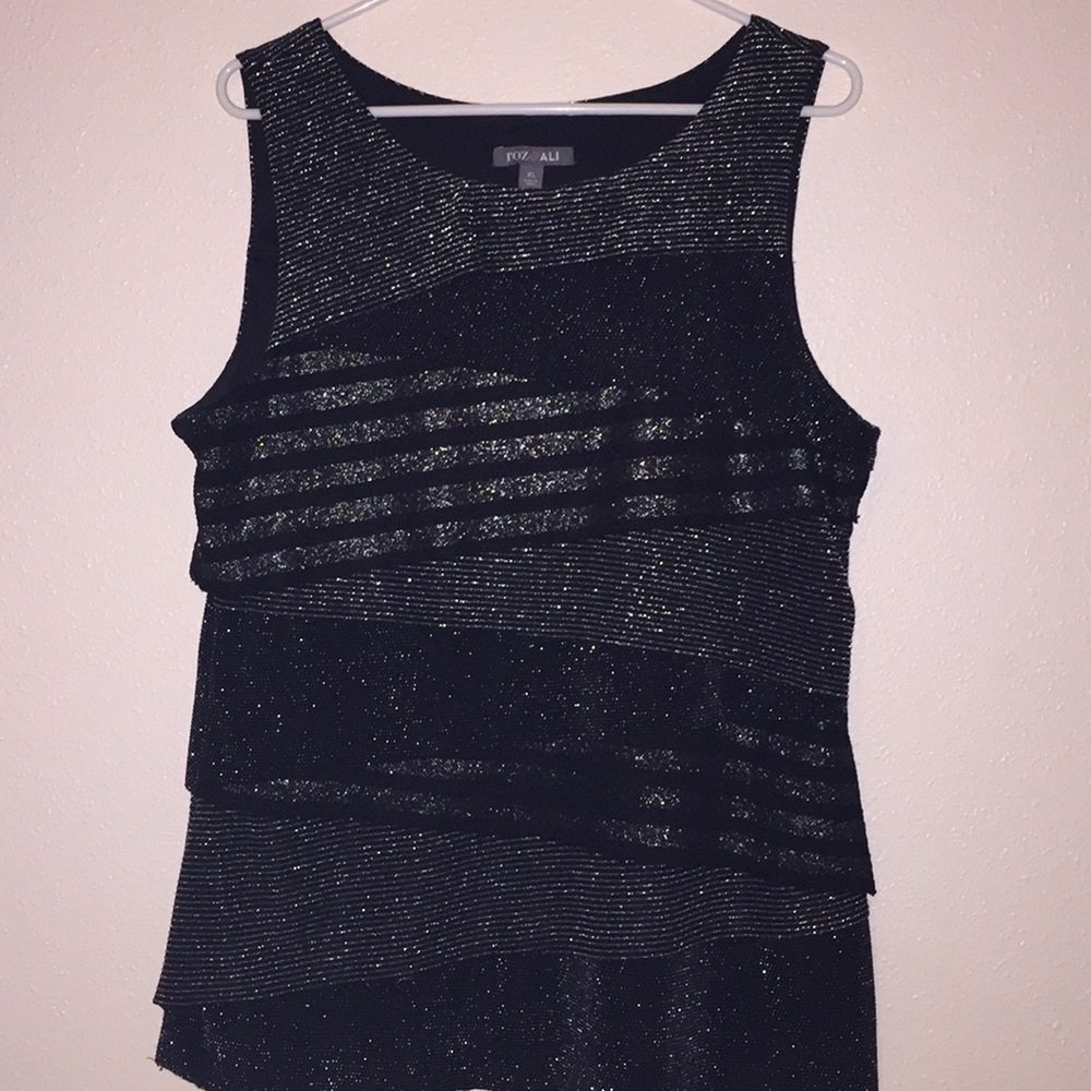 Sparky tiered tank top
